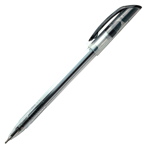 Ручка гелевая, черный стержень, 0.7 мм, HYDRA, Flair