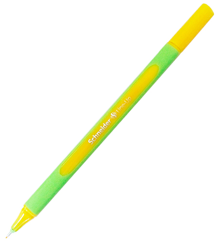 Ручка капиллярная (линер) Line-Up, желтая, 0.4 мм, Schneider
