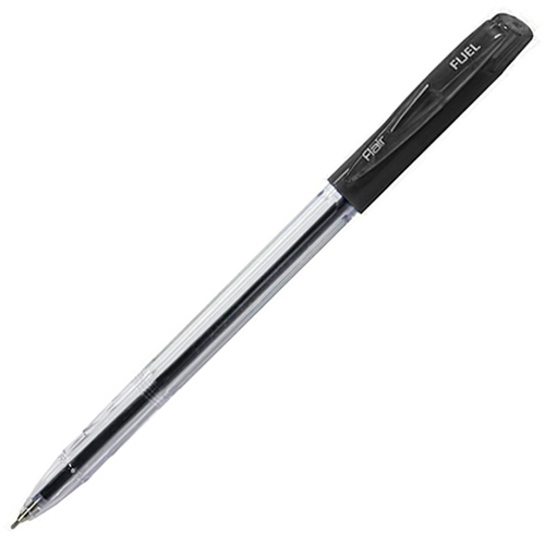 Ручка шариковая, черный стержень, 0.7 мм, FUEL, Flair